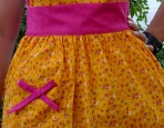 Delantal vintage amarillo