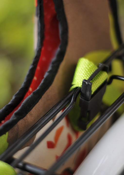 detalle bolsa para bicicleta