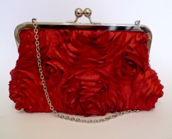 bolsa de flores rojas bolsa de flores rojas