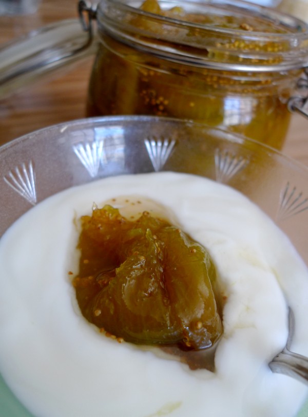 higos caramelizados receta