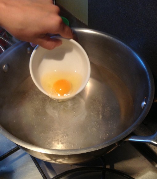 huevos pochados