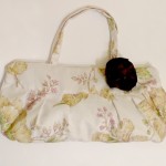 Bolsa estampada beige