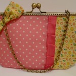 bolsa de mano polka dots