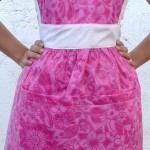 Delantal chic de plastico